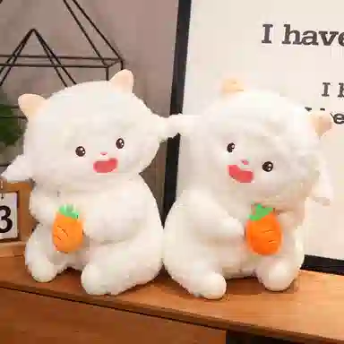 胖胖龙 关节羊 小羊 安抚布娃娃 玩偶 毛绒公仔