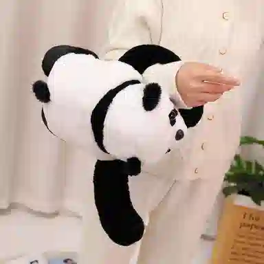 胖胖龙 可爱长臂熊猫 玩偶 毛绒公仔