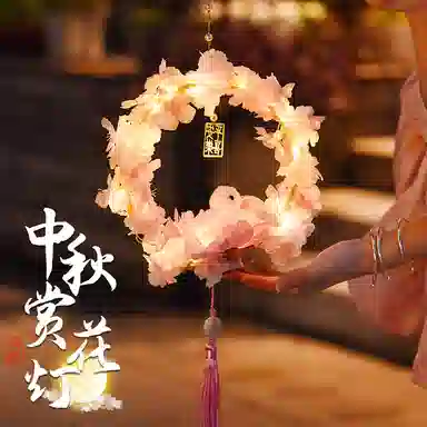 胖胖龙 莲花灯笼材料包 其他手工制作