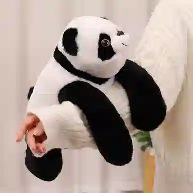 胖胖龙 可爱长臂熊猫 玩偶 毛绒公仔