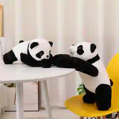 胖胖龙 可爱长臂熊猫 玩偶 毛绒公仔