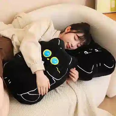 万童乐 猫咪抱枕 可爱 玩偶 毛绒公仔
