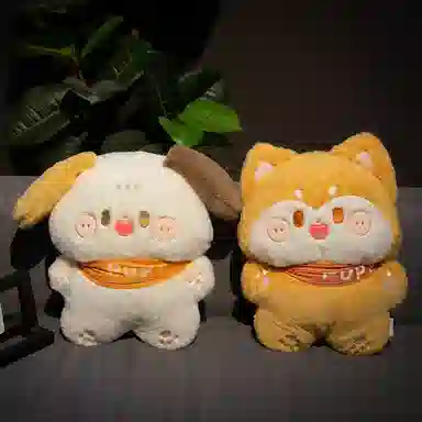 万童乐 狗狗可爱 玩偶 毛绒公仔