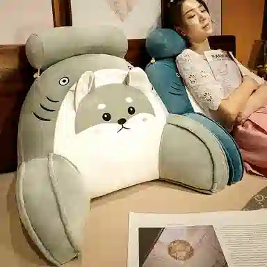 胖胖龙 床头靠垫 大靠枕靠背 玩偶周边