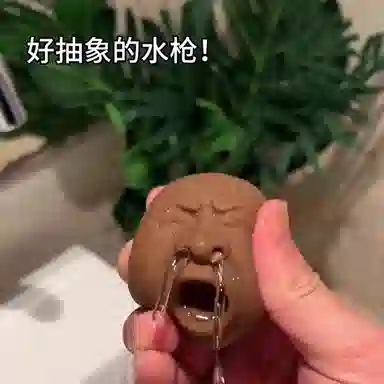 胖胖龙 哈欠人头像捏捏乐滋水枪搞怪解压 玩具