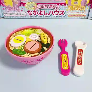 胖胖龙 胖胖龙 日式拉面便当盒娃娃辅食喂养套装 过家家玩具