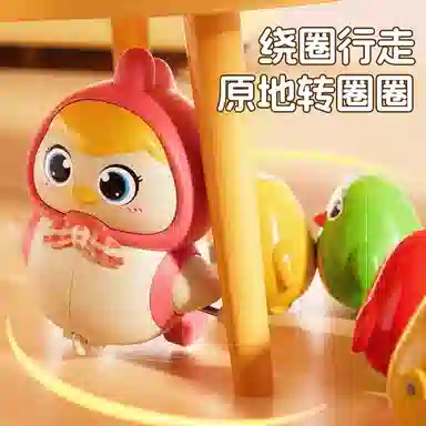 胖胖龙 小鸡护崽 跟随鸡妈妈摇摆小鸡 磁吸萌趣 过家家玩具