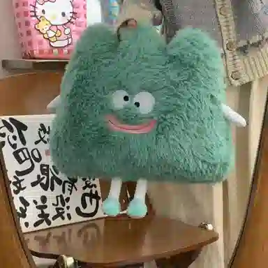 万童乐 长毛小怪兽 丑萌抱枕 玩偶 毛绒公仔