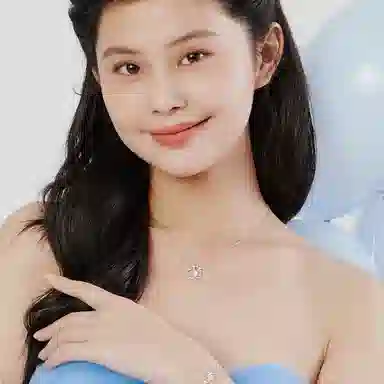 珂里 甜美小清新蓝桉遇鸟轻奢小众高级感简约百搭锁骨链温柔气质灵动吊坠日常通勤 琉璃 玉石项链 女款