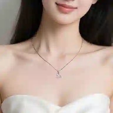 珂里 可爱小清新独角兽小众简约轻奢高级感百搭气质精致锁骨链颈链 琉璃 项链 女款