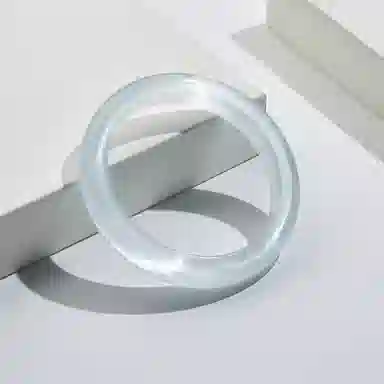 喜钻 冰透清冷感奶油风精致小众 猫眼石 手镯 女款