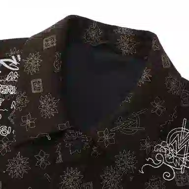 ANDREW MACKENZIE Casual Printed Short Coat