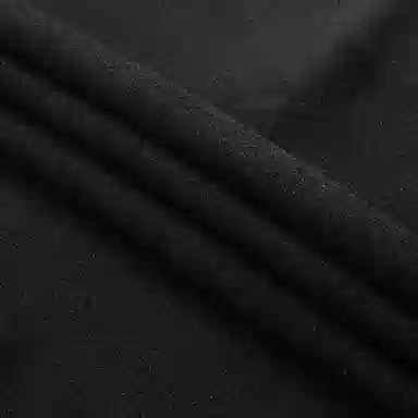 Andrew Mackenzie Vintage Animal Print Lightweight Crewneck Sweater Black