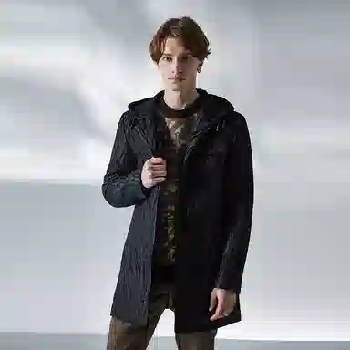 Andrew Mackenzie FW23 Black Coat