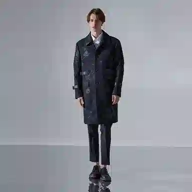 Andrew Mackenzie FW23 Black Coat