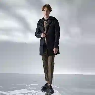 Andrew Mackenzie FW23 Black Coat