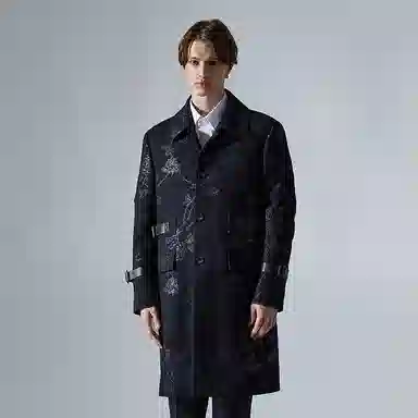 Andrew Mackenzie FW23 Black Coat