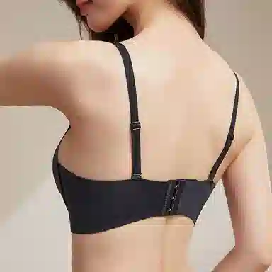都市丽人 侧收小胸聚拢不空杯提拉防下垂无痕无钢圈文胸 女款