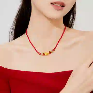 【原创首发】 老凤祥 赚钱貔貅 新中式招财进宝日进斗金可旋转可调节 精致时尚高级感精美礼盒 足银 项链 男女同款情侣款