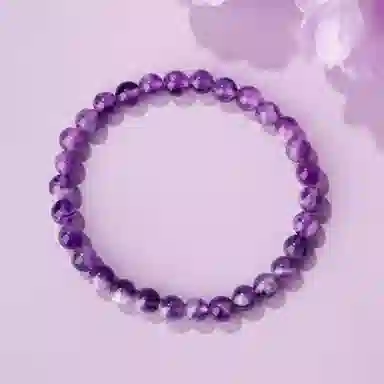 【紫气东来】 老凤祥 紫霞似锦 九紫离火转运珠招财纳福旺事业疗愈能量轻奢小众素串表白礼盒#好运天然 紫水晶 手串 女款