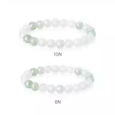 老凤祥 珠来运转 新中式国风国潮时尚经典百搭日常通勤文艺复古风 天山翠 手串 女款