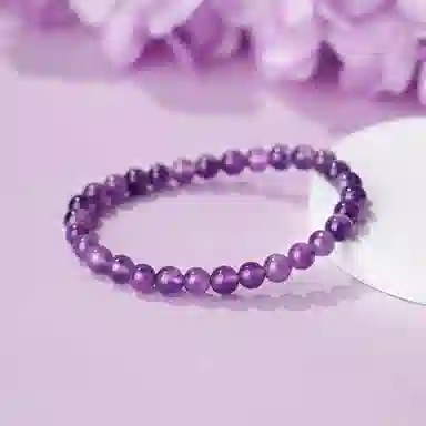 【紫气东来】 老凤祥 紫霞似锦 九紫离火转运珠招财纳福旺事业疗愈能量轻奢小众素串表白礼盒#好运天然 紫水晶 手串 女款