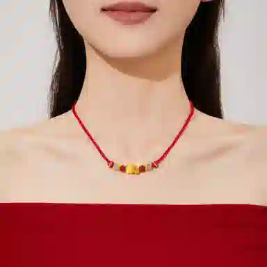 【原创首发】 老凤祥 赚钱貔貅 新中式招财进宝日进斗金可旋转可调节 精致时尚高级感精美礼盒 足银 项链 男女同款情侣款