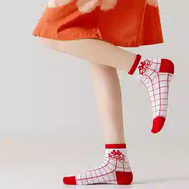 Kappa Socks Red 4-Pack