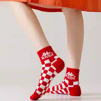 Kappa Socks Red 4-Pack