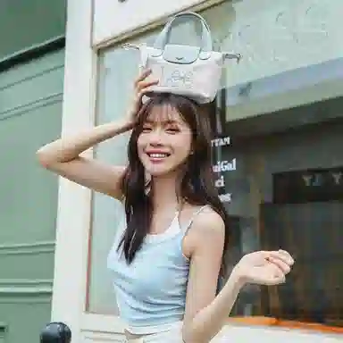 Lee Shoulder Bag Small Haze Blue