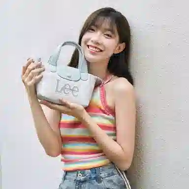 Lee Shoulder Bag Small Haze Blue