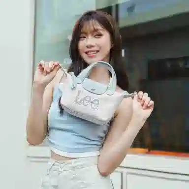 Lee Shoulder Bag Small Haze Blue