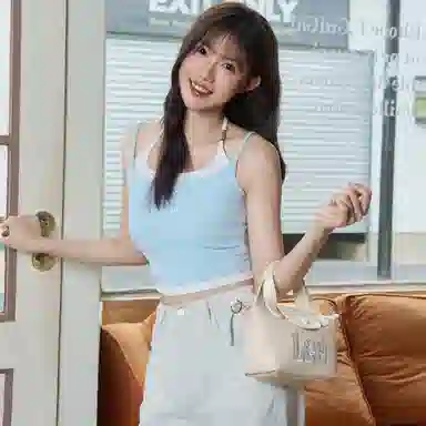 Lee Shoulder Bag Small Haze Blue