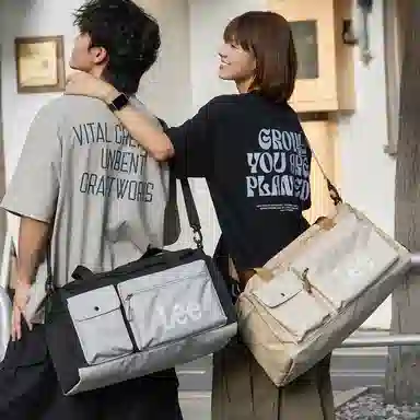 Lee Travel Gym Bag Khaki