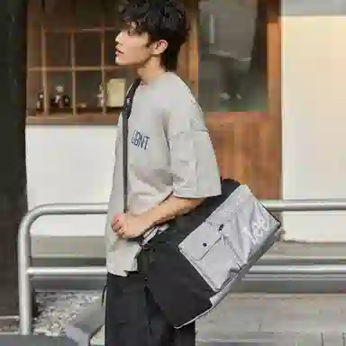 Lee Travel Gym Bag Khaki