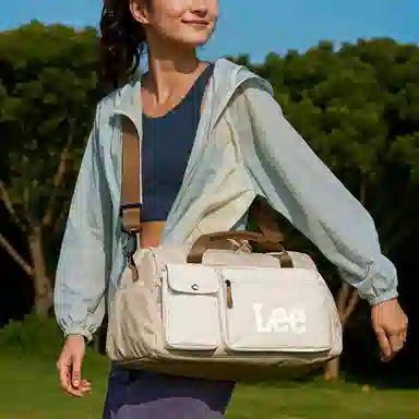 Lee Travel Gym Bag Khaki