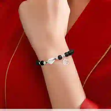 秦福炫 三生石 财牌 转运珠 高级感 国潮新中式 玛瑙 手串 男款