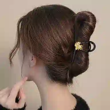 秦福炫 生肖福龙抓夹 后脑勺夹子高级感鲨鱼夹头饰 发夹 女款