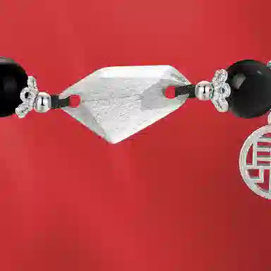 秦福炫 三生石 财牌 转运珠 高级感 国潮新中式 玛瑙 手串 男款