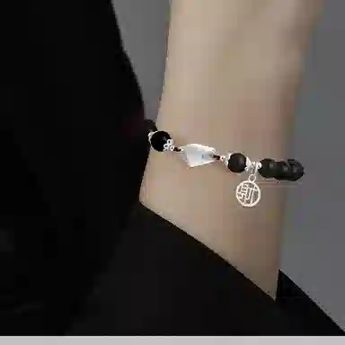 秦福炫 三生石 财牌 转运珠 高级感 国潮新中式 玛瑙 手串 男款