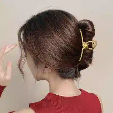 秦福炫 生肖福龙抓夹 后脑勺夹子高级感鲨鱼夹头饰 发夹 女款