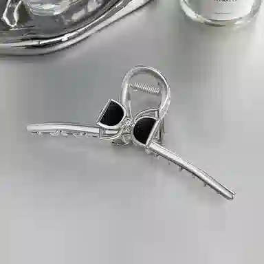 秦福炫 韩系蝴蝶抓夹原创设计造型高级感后脑勺鲨鱼夹 发夹 女款