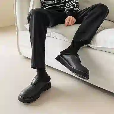 FAPAI Casual Slippers Black