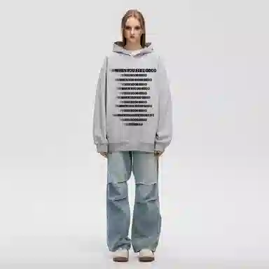 ICONS Lab x SSUR PLUS Phantom Letter Hoodie