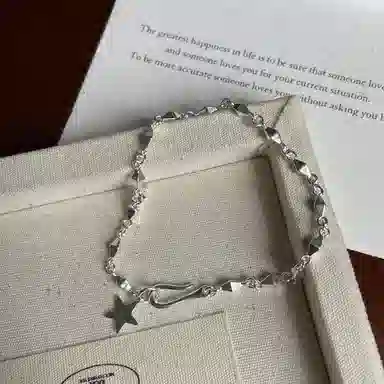 ZUOWEISHIJIA Lucky Star Bracelet S925 Silver