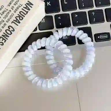 ZUOWEISHIJIA Lucky Mint Blue Phone Coil