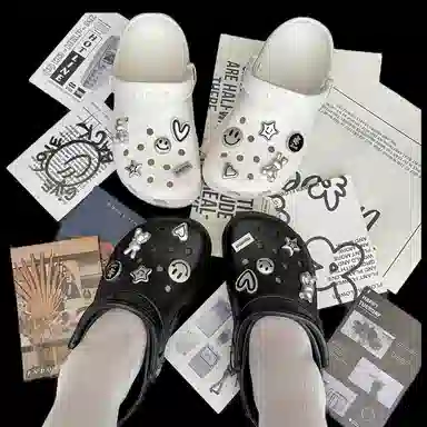 ZUOWEISHIJIA DIY Bunny Shoe Charm