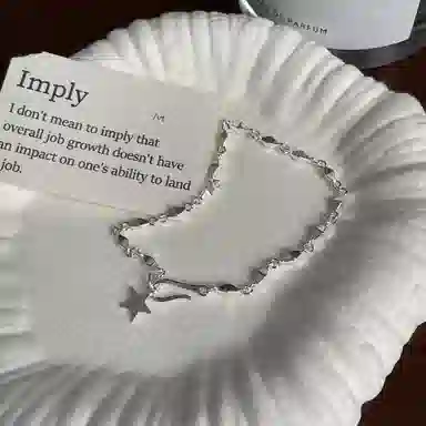 ZUOWEISHIJIA Lucky Star Bracelet S925 Silver