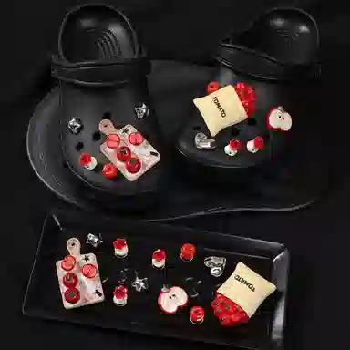 ZUOWEISHIJIA Crocs Charm Kitchen Series