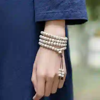 雅谷 考试考研上岸转运 新中式国风民族风小众设计佛珠念珠转运珠 星月菩提 手串 男女同款情侣款